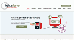 Desktop Screenshot of behladesign.com